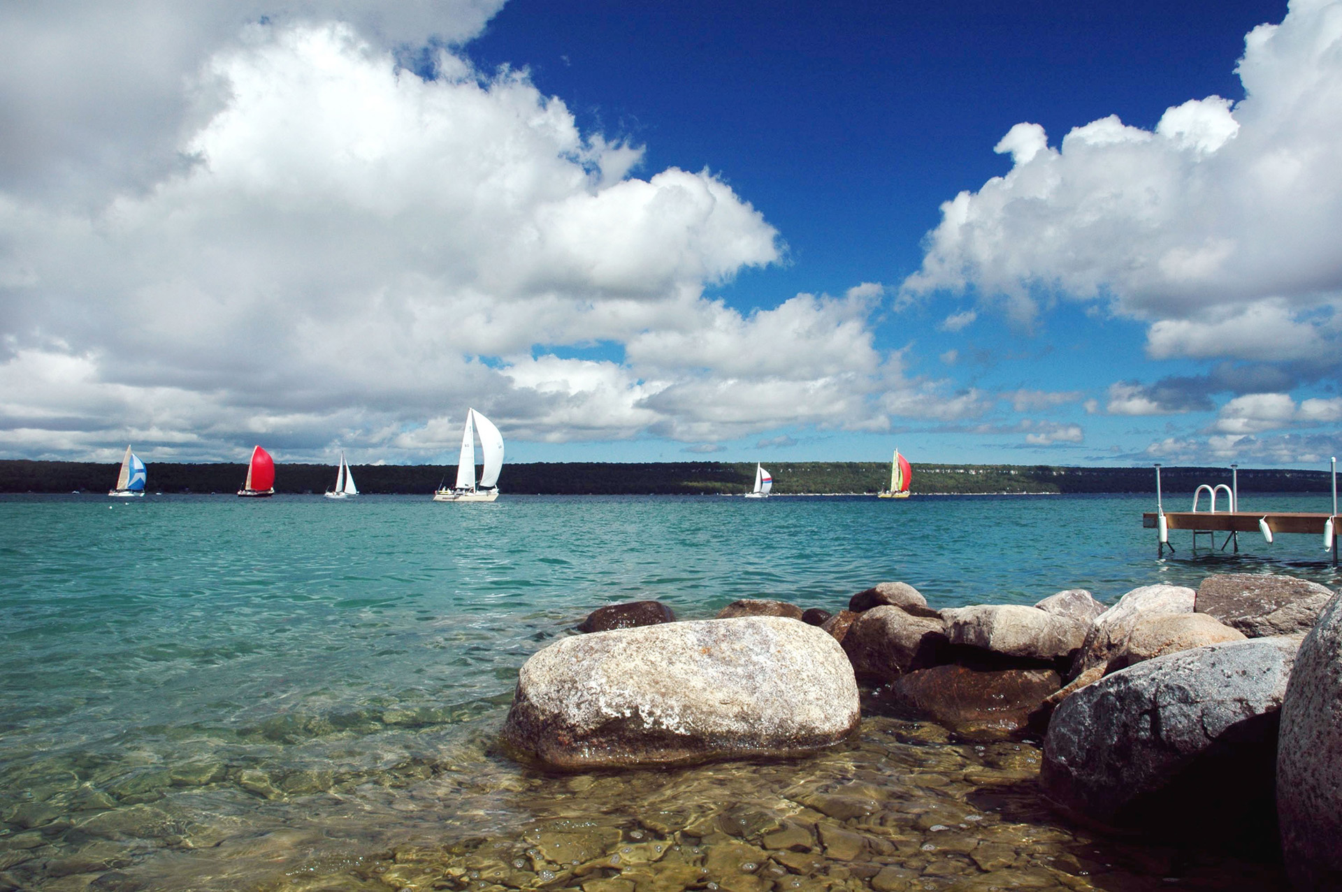 Bayshore Cottages in Wiarton, Canada
